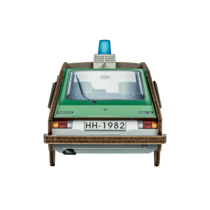 Werkhaus VW Golf 1 „Polizei“ – Stiftebox & Schreibtisch-Organizer aus Holz