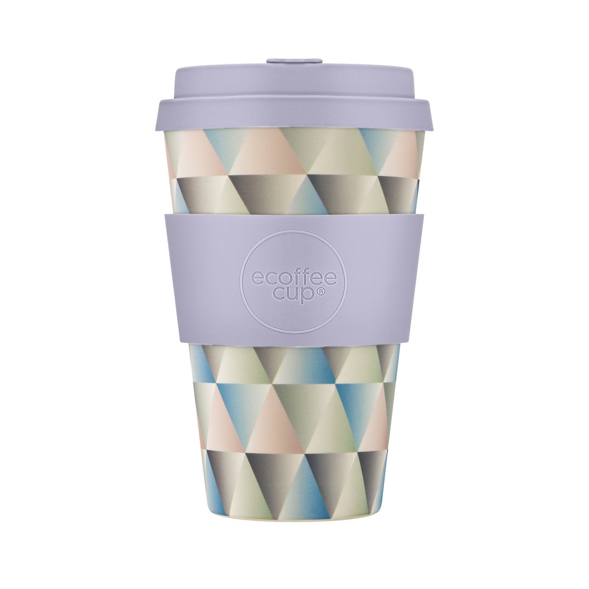 Ecoffee Cup – Wiederverwendbarer Becher aus PLA, 400 ml, melaminfrei, spülmaschinenfest, umweltfreundlich