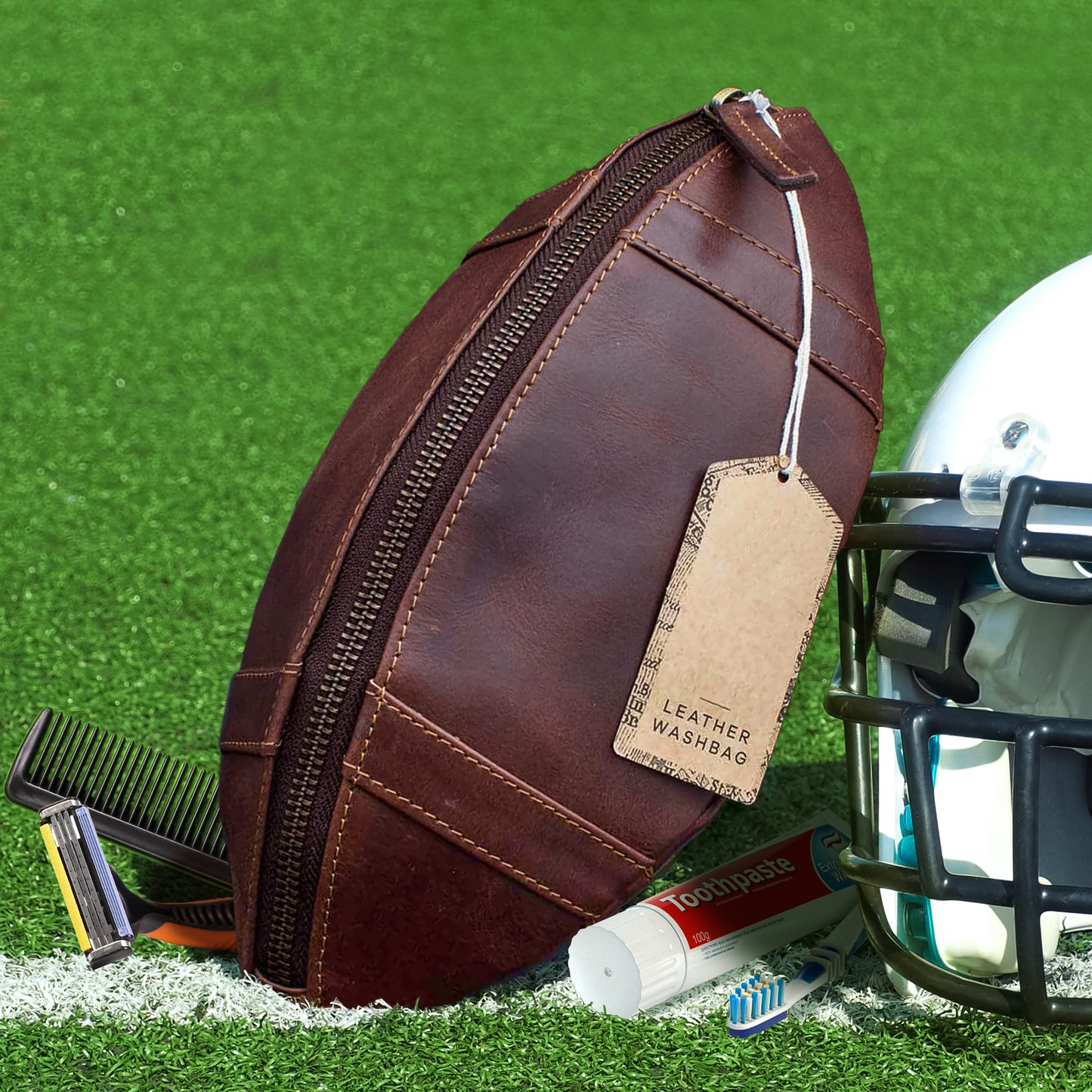 American Football Kulturbeutel – Praktisch, sportlich & stilvoll unterwegs