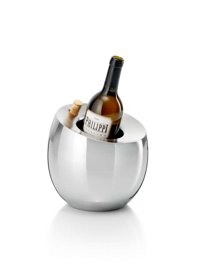 Design-Weinkühler in Hochglanzoptik