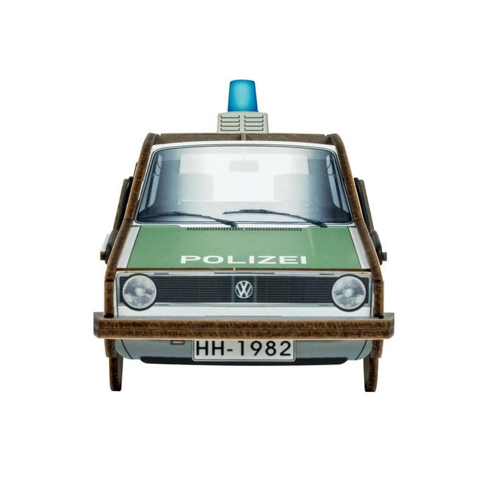 Werkhaus VW Golf 1 „Polizei“ – Stiftebox & Schreibtisch-Organizer aus Holz