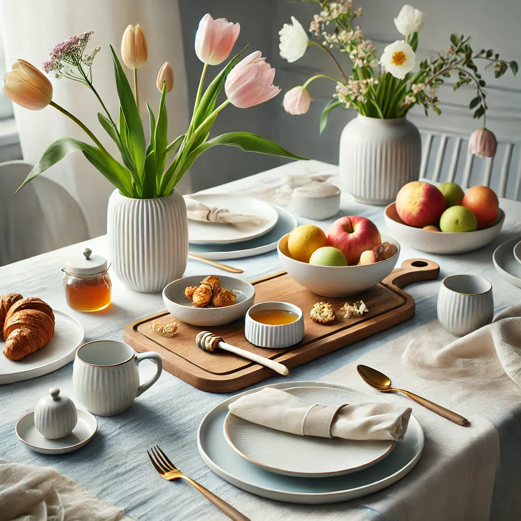 Frühlingsdeko mit Goldscherben-Porzellan – Stilvolle Ideen & Tipps