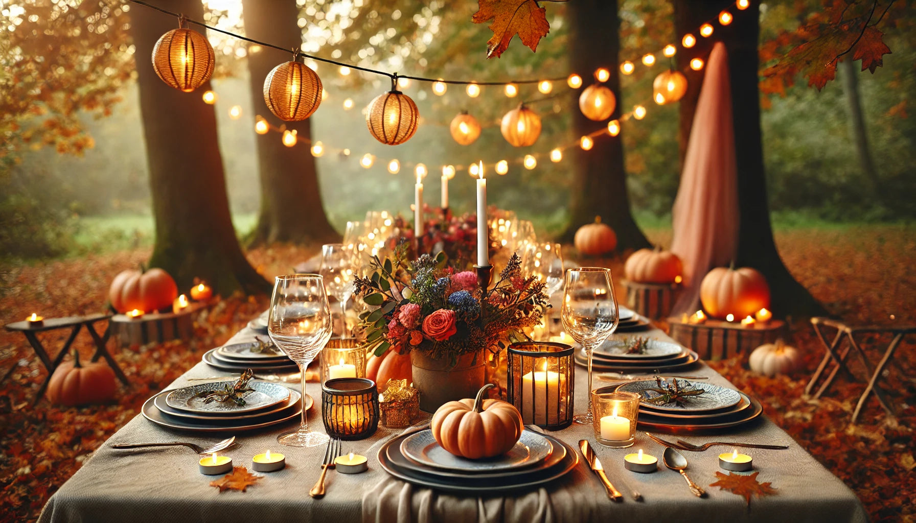 5 Tipps für romantische Herbst-Dinner: So gestalten Sie gemütliche Abende