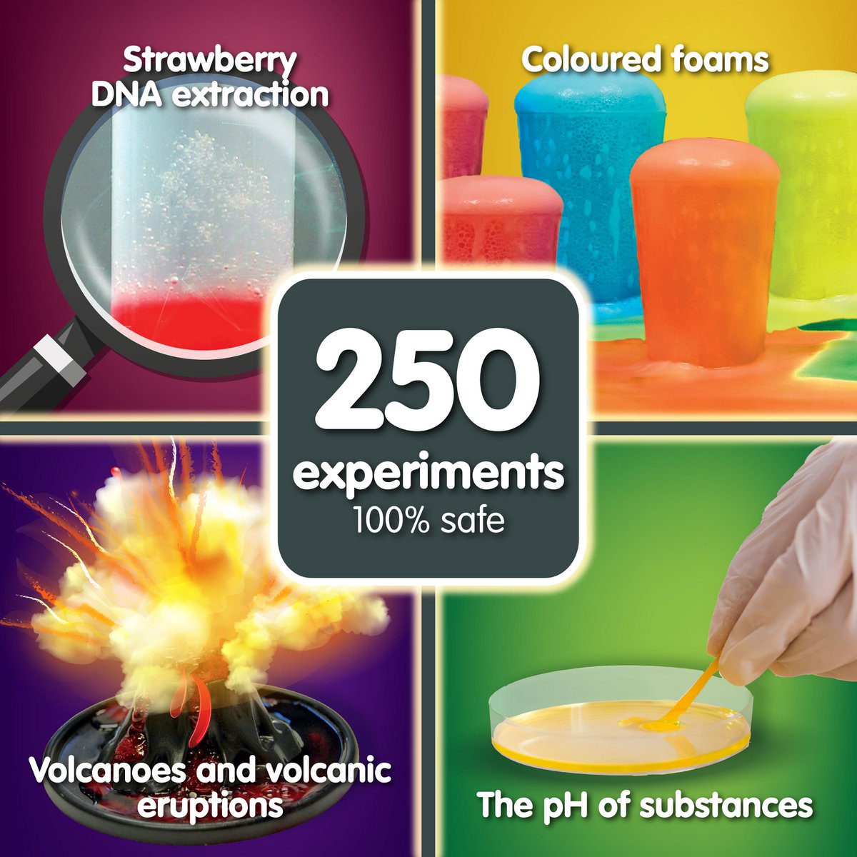 Science4you Experimentierkasten 250 Experimente - Großes Wissenscha...