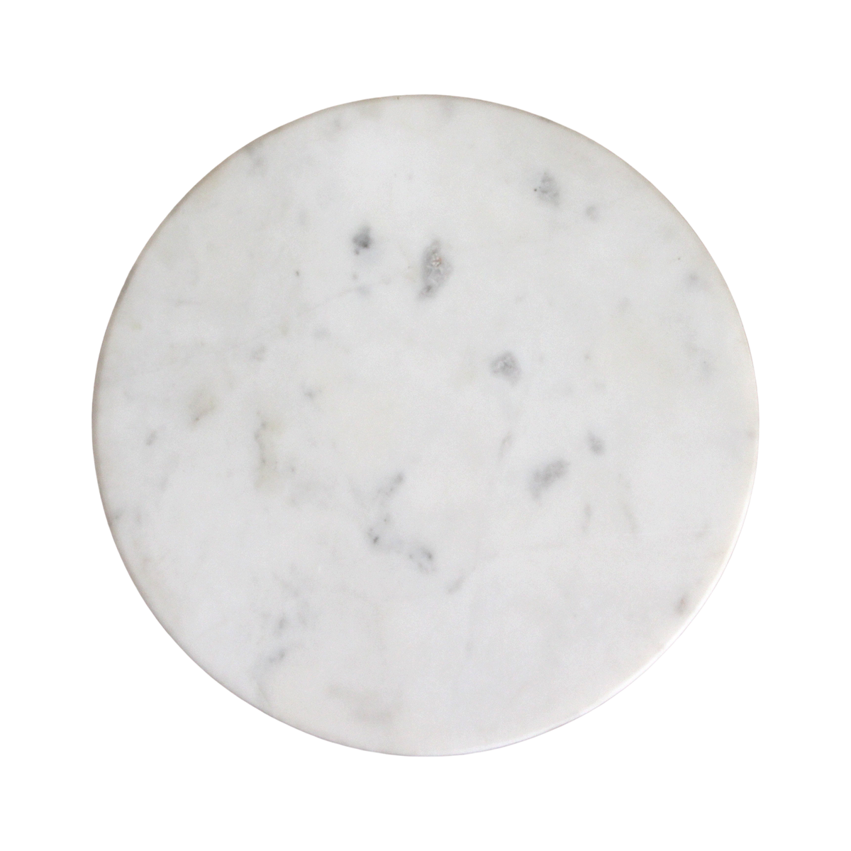 Raw Materials Aceh Beistelltisch Marmor weiß & Mangoholz 40x40x50 cm