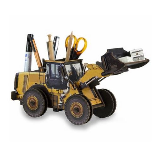 Werkhaus Radlader – Stiftebox & Schreibtisch-Organizer aus Holz