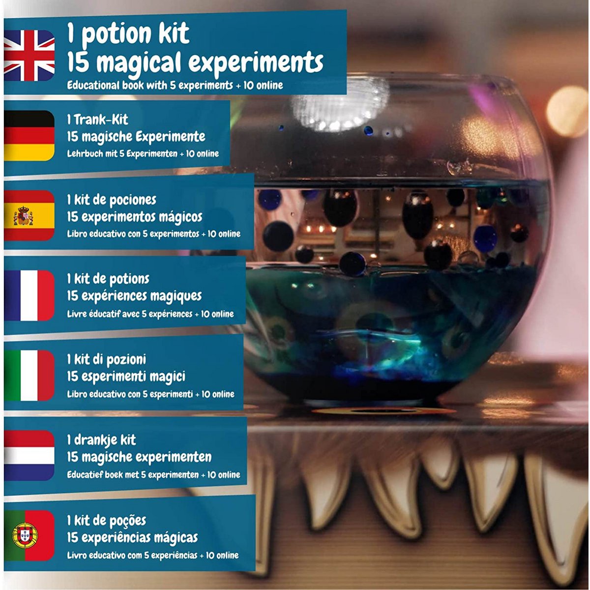 Science4you Mystery Potions Zauberkasten – STEM Experimentierset