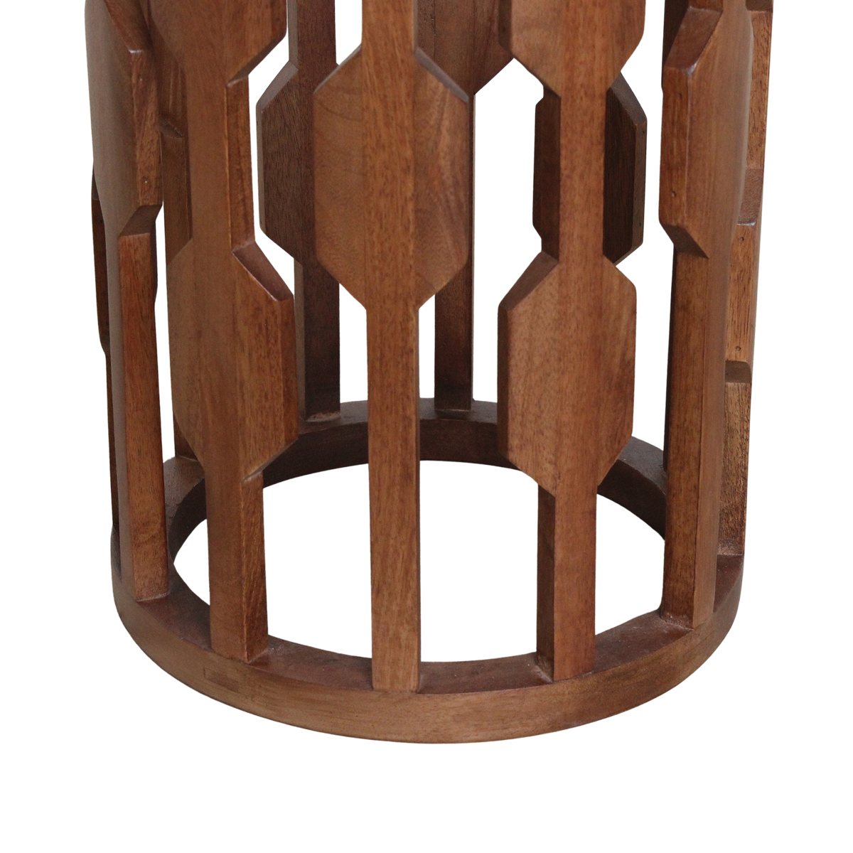 Raw Materials Lampung Beistelltisch Marmor Schwarz 40x40cm Design