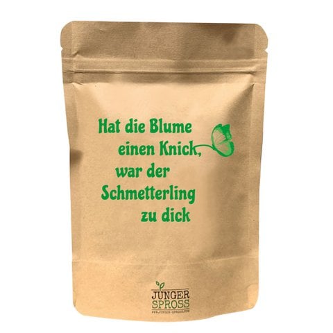 Botschaftsbeutel – Lustig-freches DIY Pflanz- & Samen-Geschenk (Mehrere Sorten)