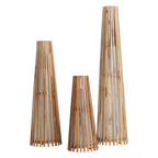 Raw Materials Pharos Stehleuchte Teakholz - Nachhaltige Designlampe