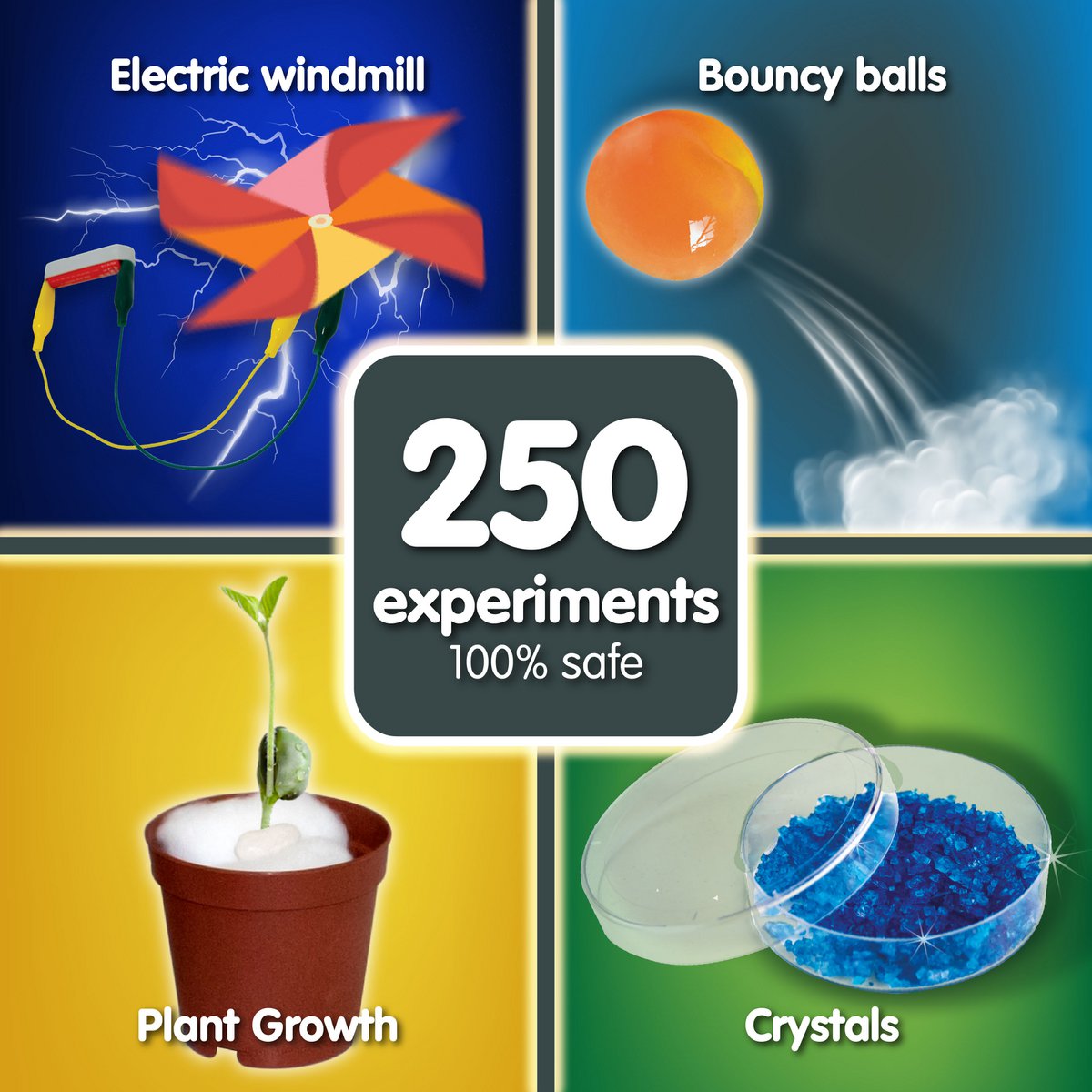 Science4you Experimentierkasten 250 Experimente - Großes Wissenscha...