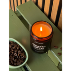 ONNI RECIPE Röstkaffee Rapskerze – Vegane Duftkerze mit Kaffeearoma