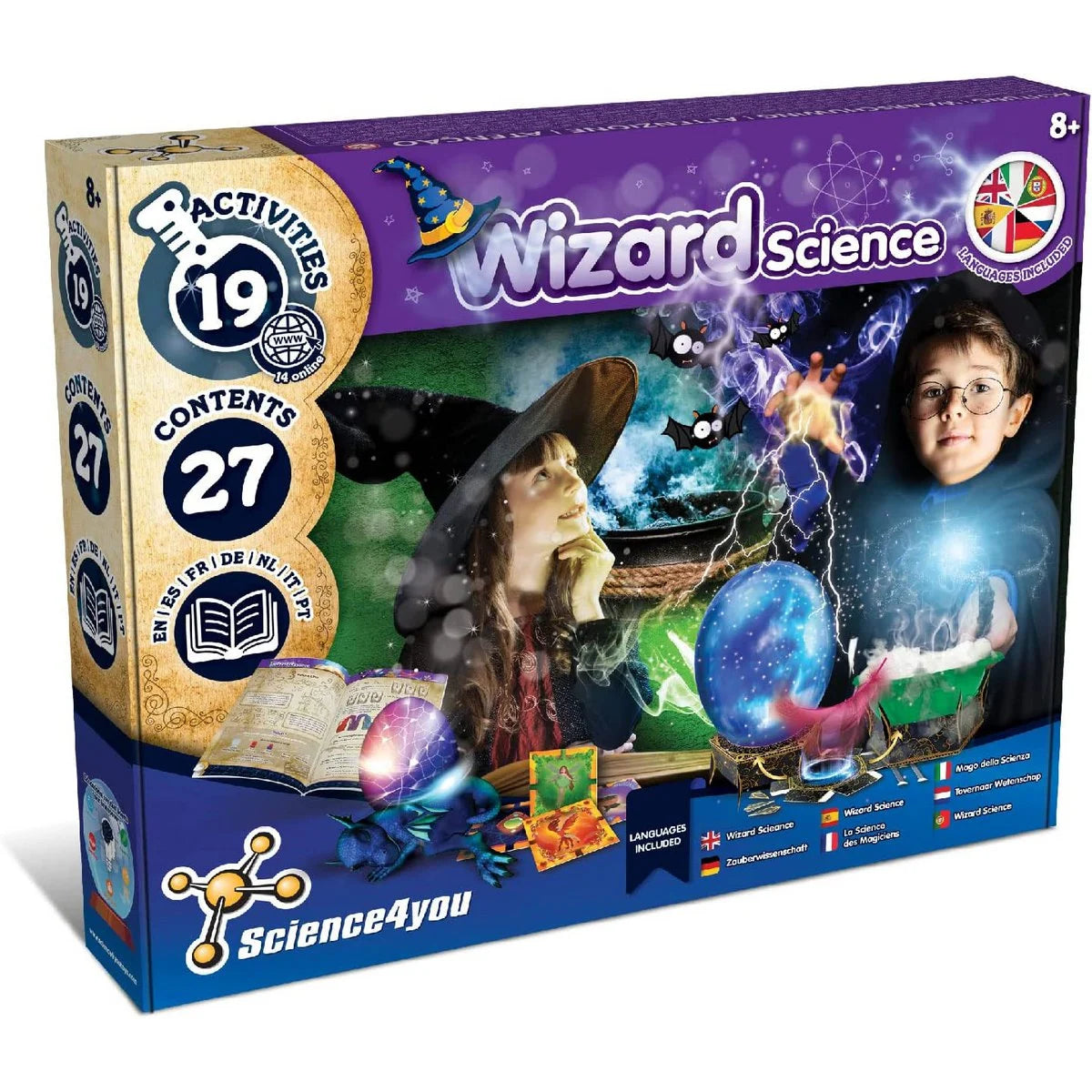 Science4you Wizard Science Zauberset – Magische Experimente ab 8 Ja...