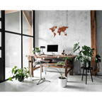 Wooden Amsterdam DIY Weltkarte aus Holz - Nachhaltige Wanddekoration