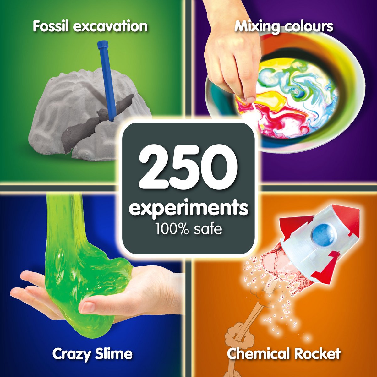 Science4you Experimentierkasten 250 Experimente - Großes Wissenscha...