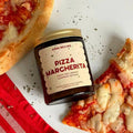 ONNI RECIPE Pizza Margherita Duftkerze Rapswachs 170ml Braunglas