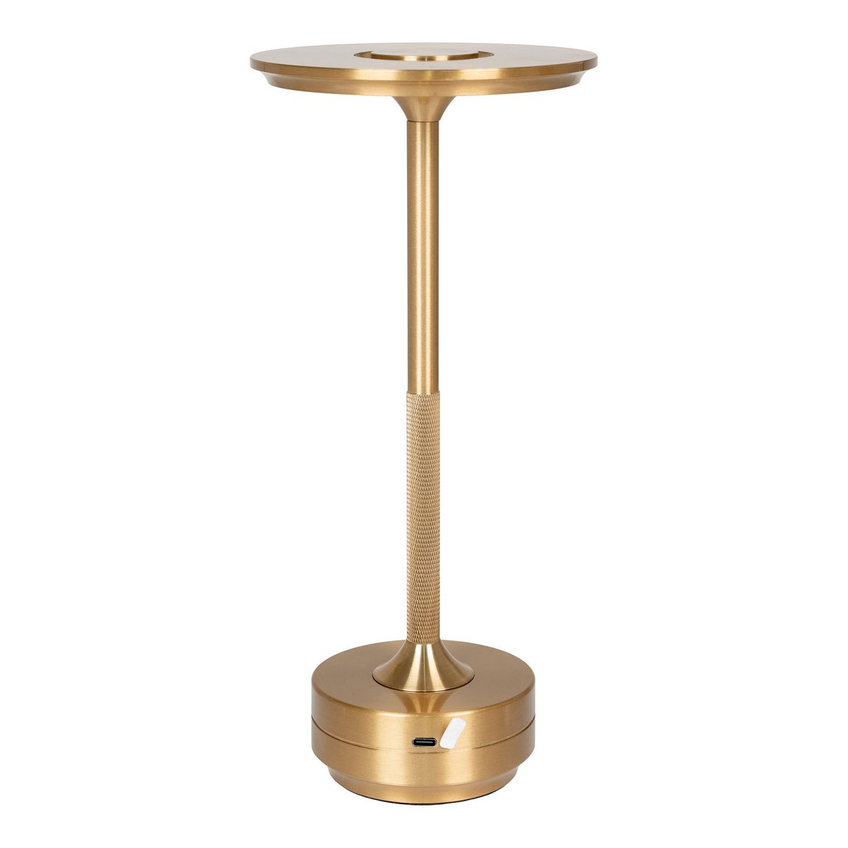 House Nordic Lyneham LED-Tischlampe Messing Kabellos Dimmbar 28,5cm