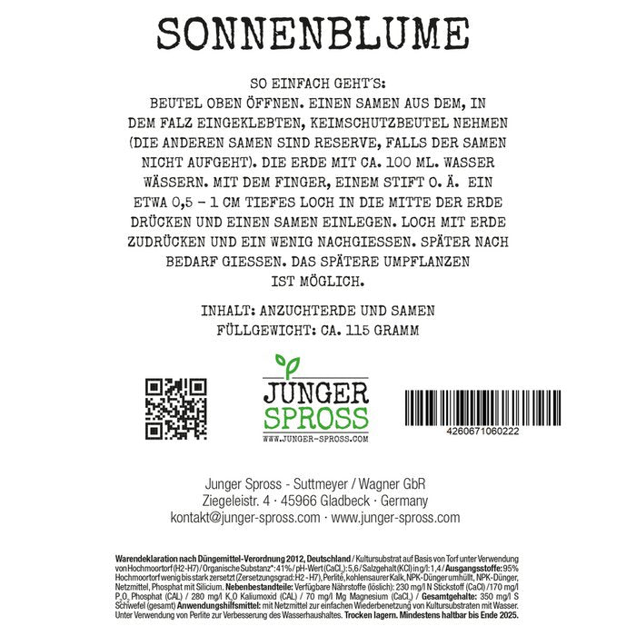 Botschaftsbeutel – Lustig-freches DIY Pflanz- & Samen-Geschenk (Mehrere Sorten)