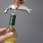 Lightwood Fish Corkscrew Kikkerland Bild 1