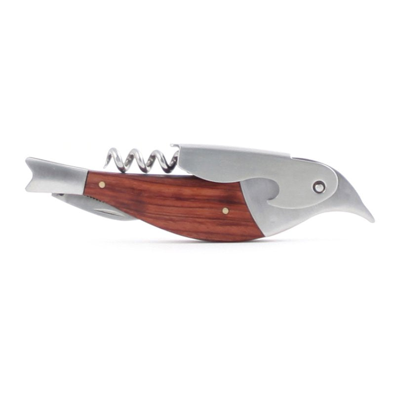 Sparrow Wood Corkscrew Kikkerland Bild 2