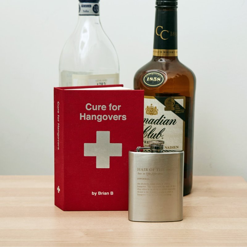 Hair Of The Dog Flask Kikkerland Bild 1
