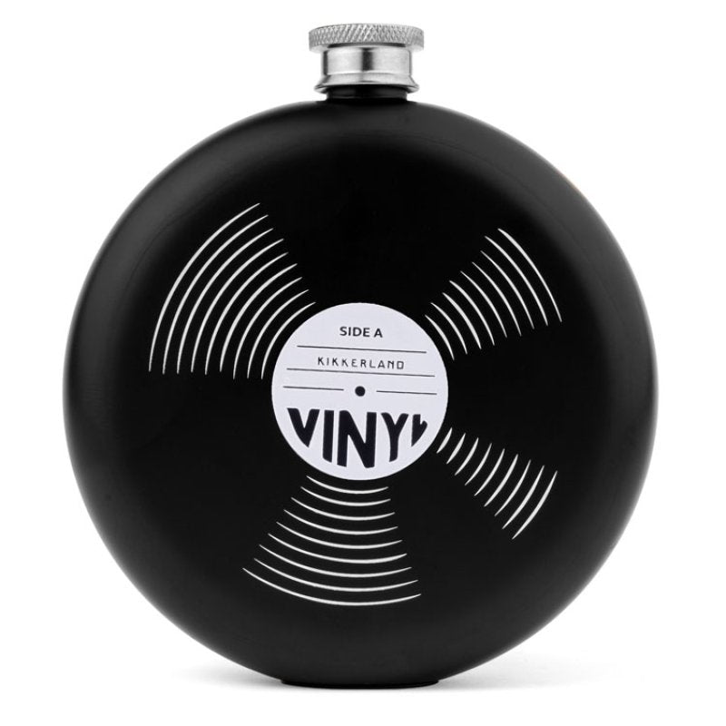 Record Hip Flask Kikkerland Bild 2