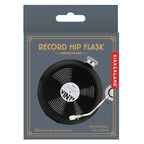 Record Hip Flask Kikkerland Bild 3