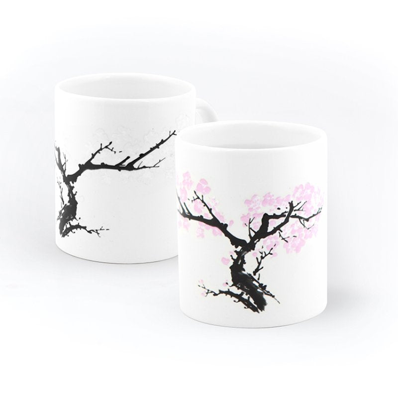 Morph Mug Cherry Blossom Kikkerland Bild 2