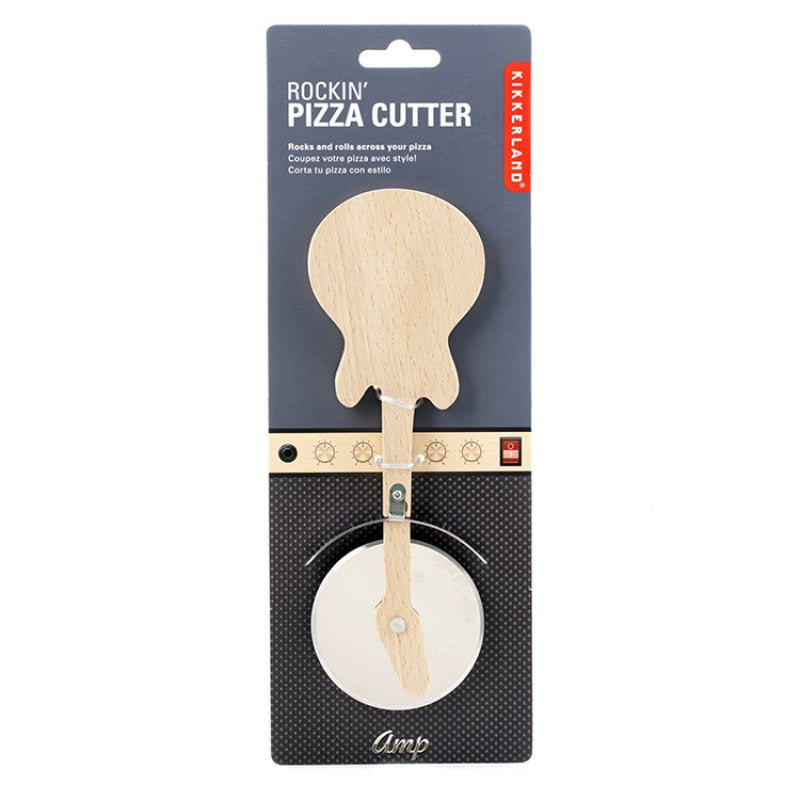 Pizza Cutter Guitar Kikkerland Bild 3