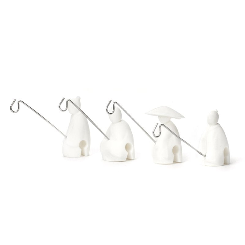 Tea Holder Fisherman Set Of 4 Kikkerland Bild 2