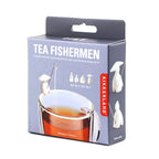 Tea Holder Fisherman Set Of 4 Kikkerland Bild 3