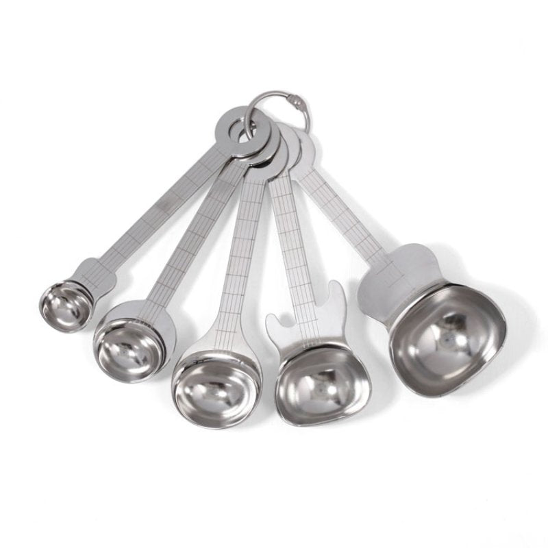 Guitar Measuring Spoons Kikkerland Bild 2