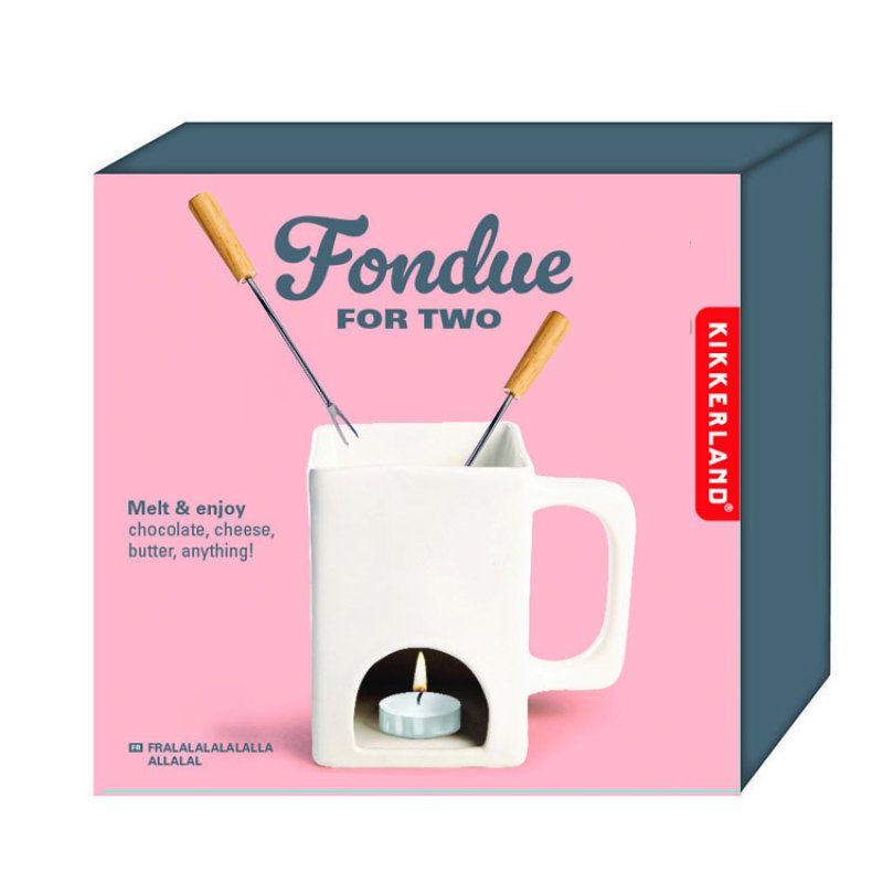Fondue For Two Kikkerland Bild 3