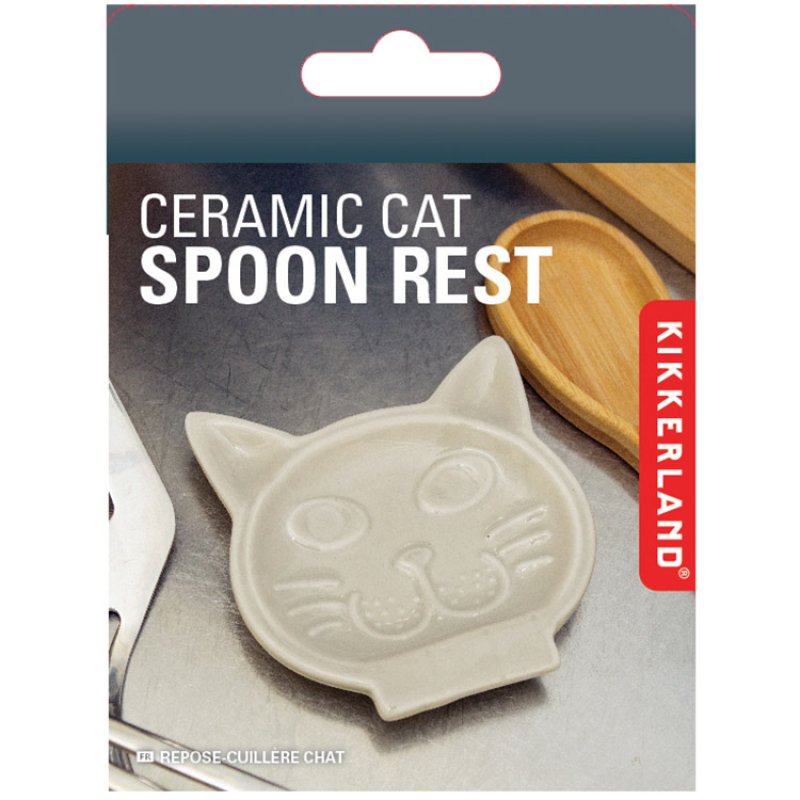 Cat Spoon Rest Kikkerland Bild 3