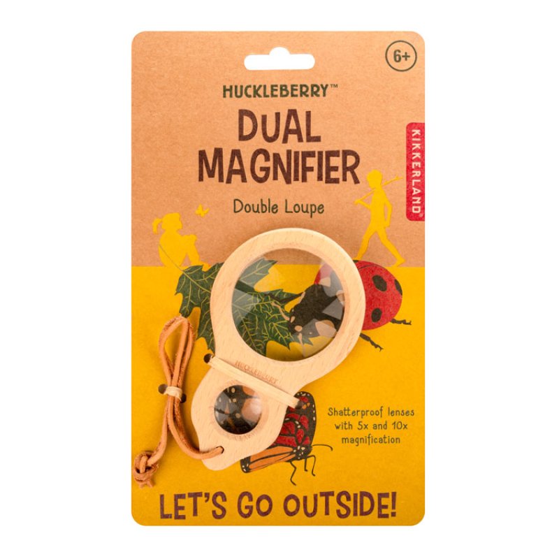 Huckleberry Dual Magnifier Kikkerland Bild 3