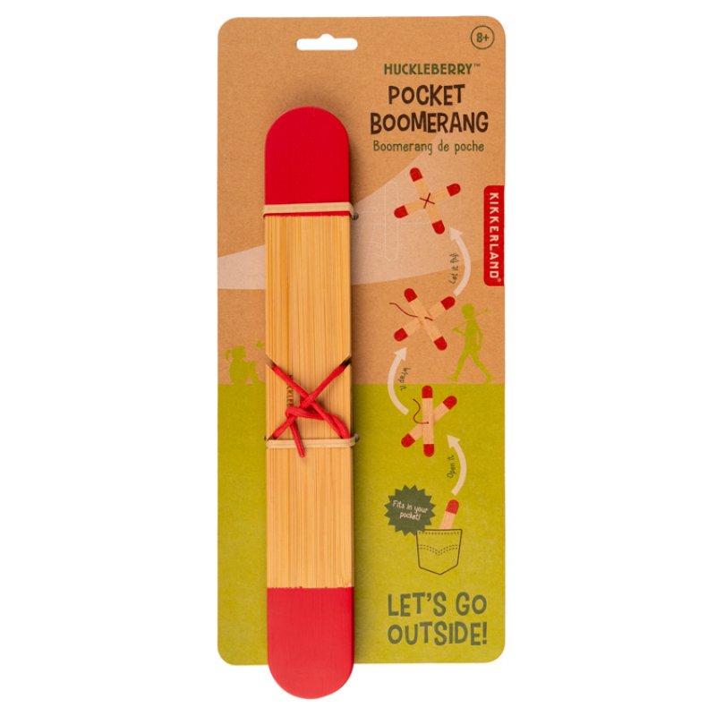 Huckleberry Pocket Boomerang Kikkerland Bild 3