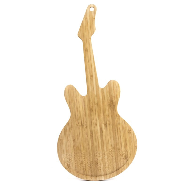 Bamboo Cutting Board Guitar Kikkerland Bild 2