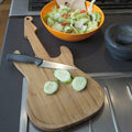 Bamboo Cutting Board Guitar Kikkerland Bild 1