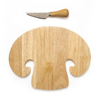 Mushroom Cutting Board & Knife Kikkerland Bild 2