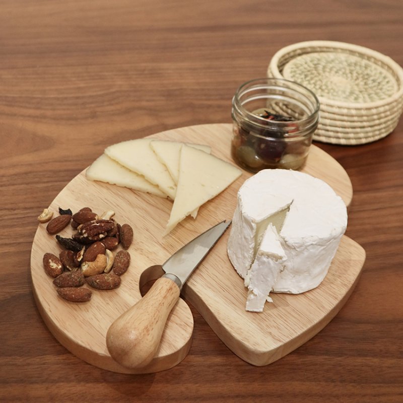 Mushroom Cutting Board & Knife Kikkerland Bild 1