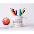 Keramiktasse „Endlich Schulkind!“ – Geschenk zur Einschulung, Schultüten-Füllung & Schulanfang (330 ml, beidseitig bedruckt)