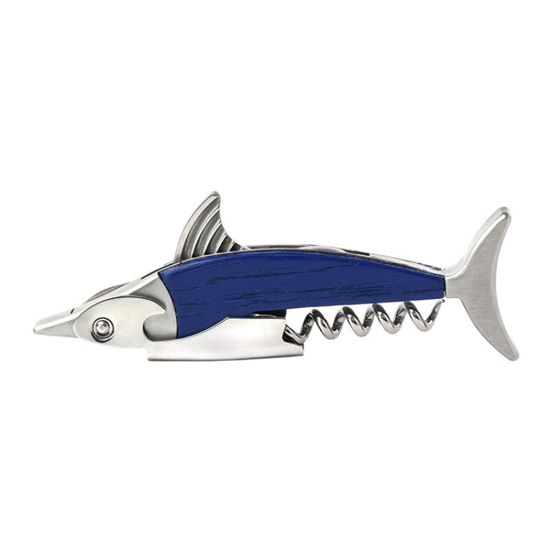 Marlin Corkscrew Blue Kikkerland Bild 2