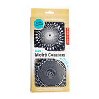 Black And White Moire Coasters Kikkerland Bild 3