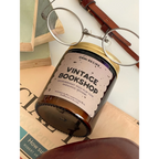 ONNI RECIPE Vintage Bookshop Rapskerze - Vegane Duftkerze 170ml