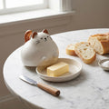 Cat Butter Dish Kikkerland Bild 1