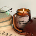 ONNI RECIPE Vintage Bookshop Rapskerze - Vegane Duftkerze 170ml