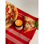 ONNI RECIPE Pizza Margherita Duftkerze Rapswachs 170ml Braunglas
