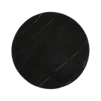 Raw Materials Langkawi Beistelltisch Marmor Schwarz 40x40x50 cm