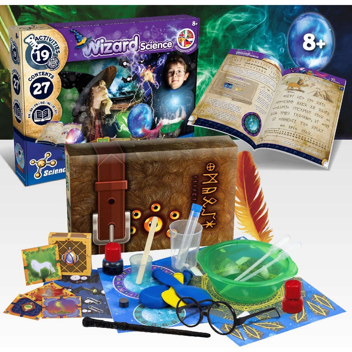 Science4you Wizard Science Zauberset – Magische Experimente ab 8 Ja...