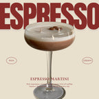 ONNI RECIPE Espresso Martini Rapskerze 300ml - Luxus Duftkerze Vegan